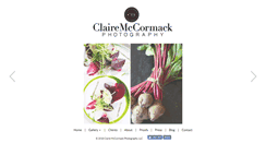 Desktop Screenshot of clairemccormack.com